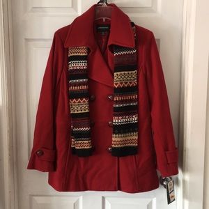 London Fog Red Coat